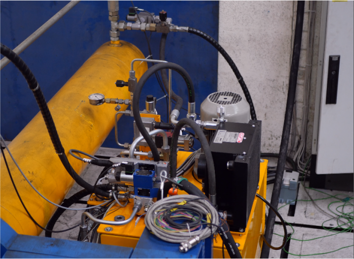 Dervaux Rétro Fit d'un vérin hydraulique