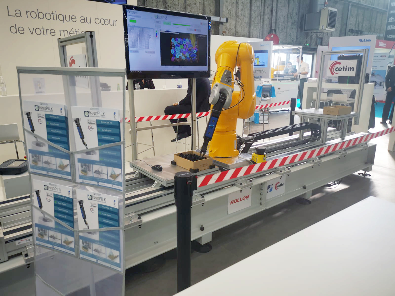 Système de dévracage automatisé au SIMODEC
