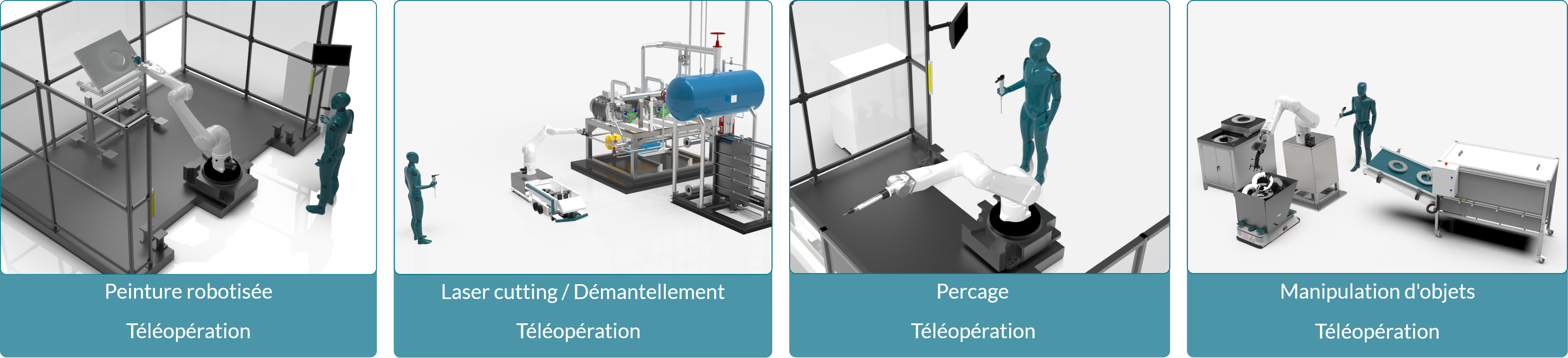 Cas d’application teleoperation robotique