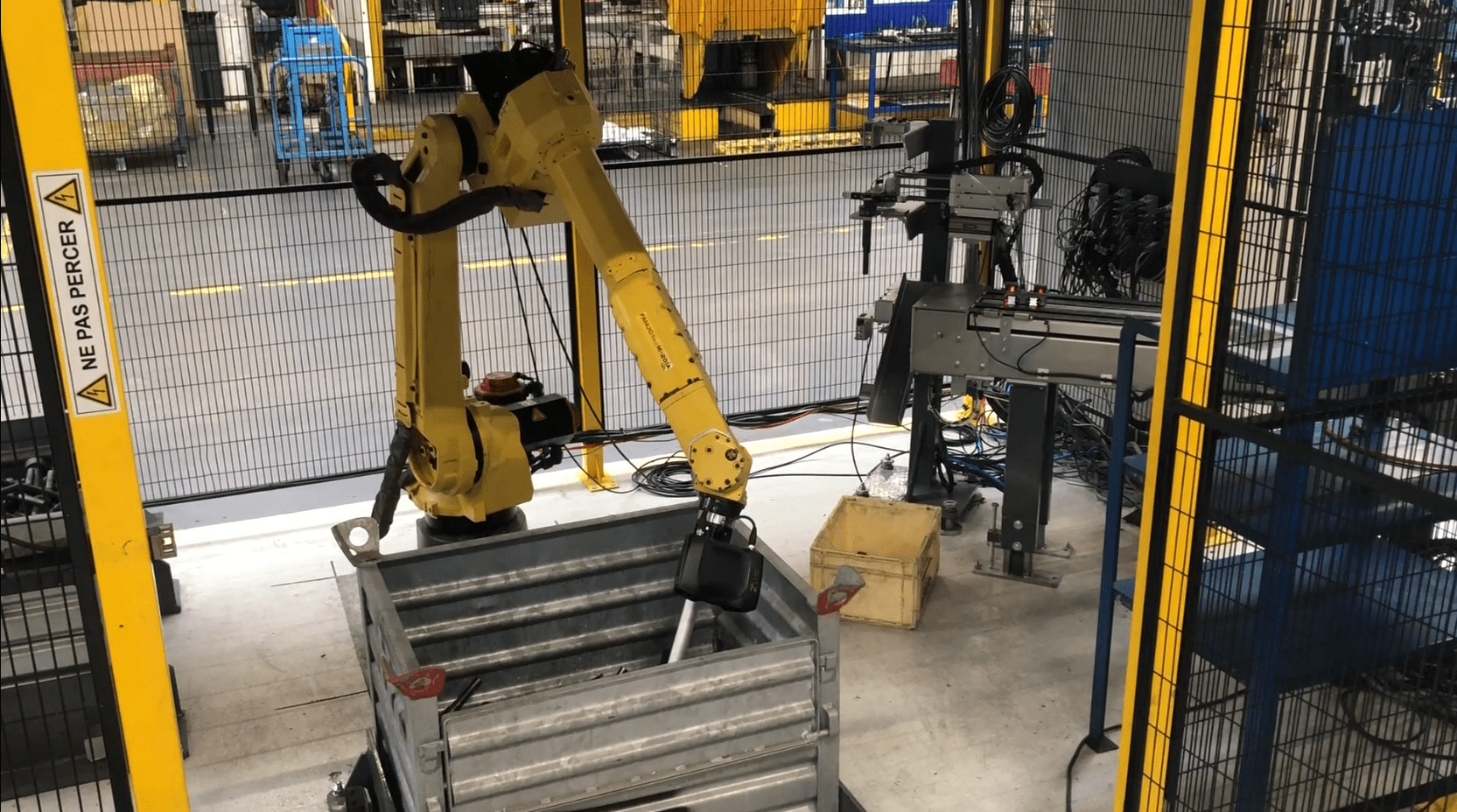 Mise en service Système de Dévracage 3D - Innodura